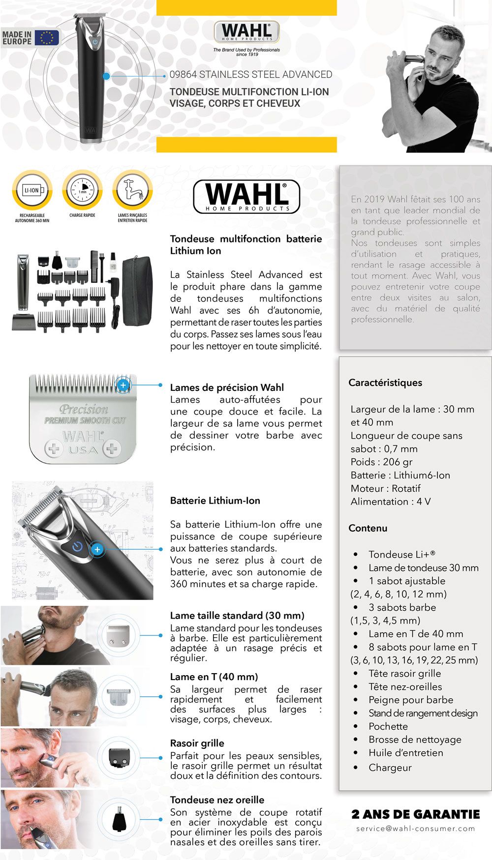 09864 stainless steel advanced