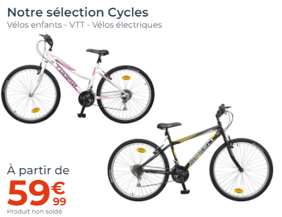 solde velo