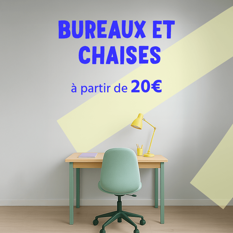 bureaux et chaises de bureaux