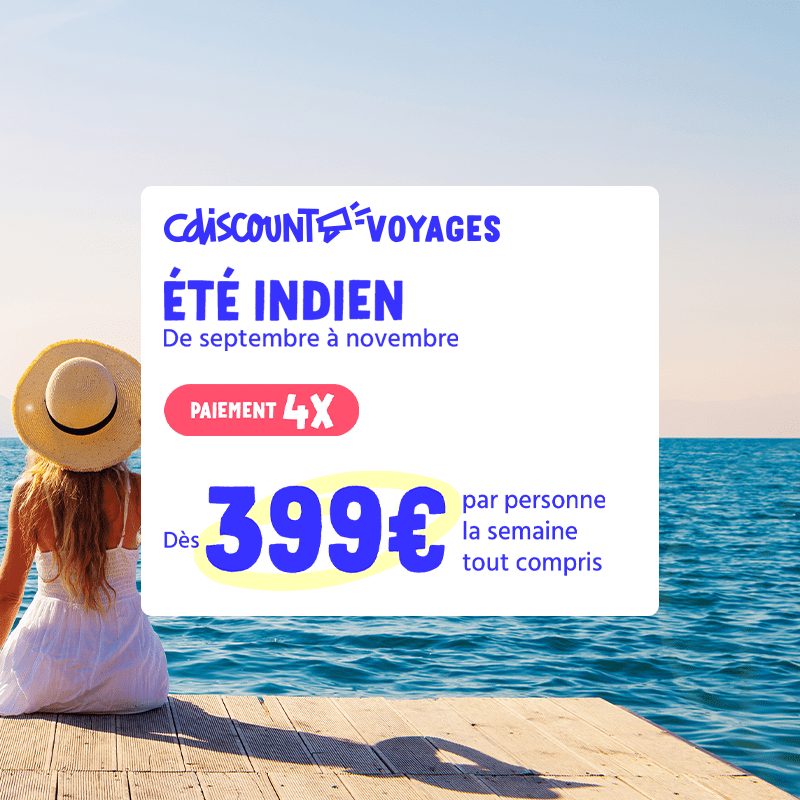 Partez en décalé dès 299€