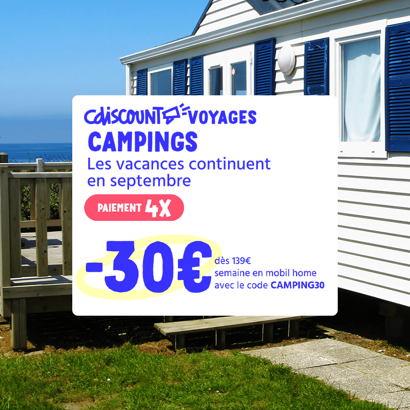 Camping -30€ dès 139€
