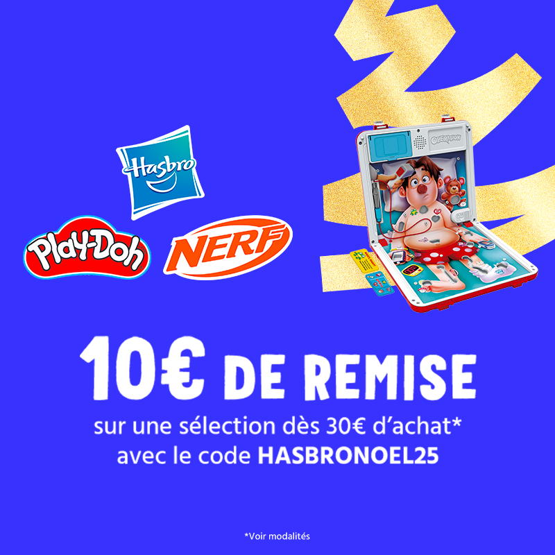 Hasbro 10€ dès 30€