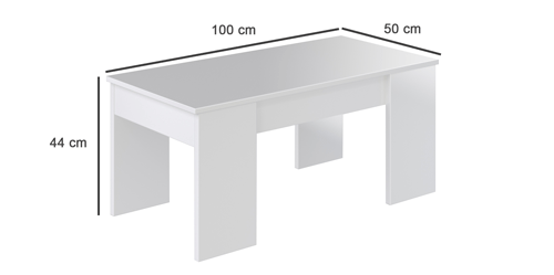 Table basse relevable