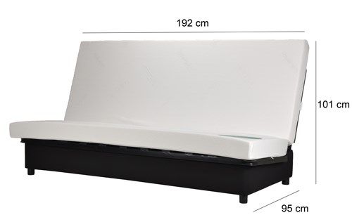 Banquette clic clac 3 places