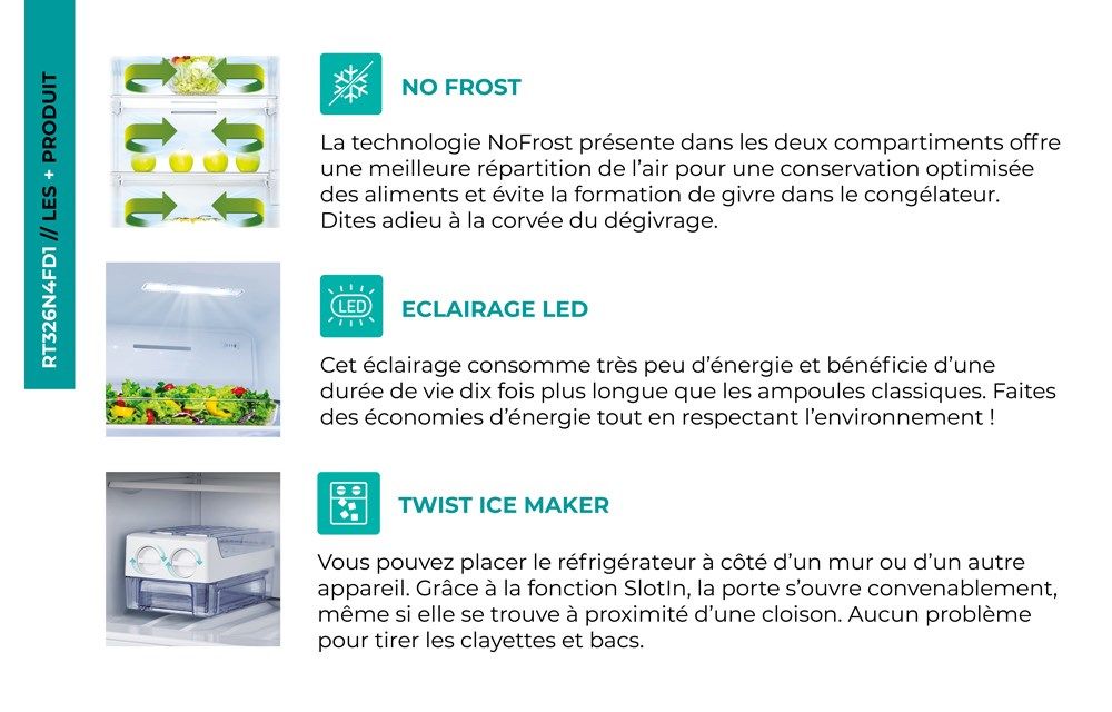 Hisense Réfrigérateur 