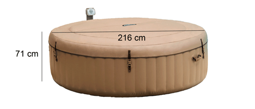 Pure Spa bulles - 6 places + 4 appuis tête offerts
