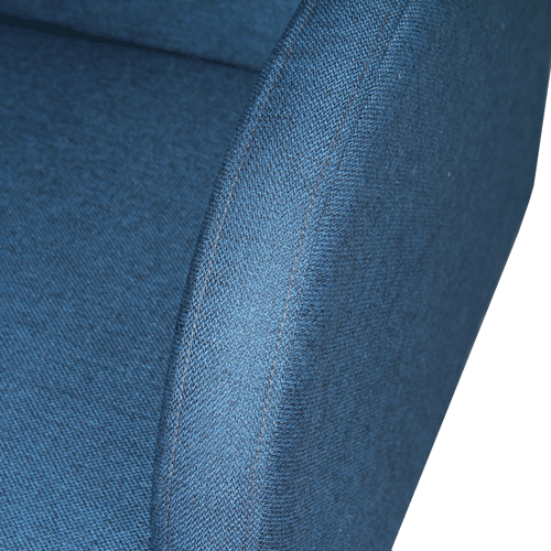 Fauteuil - Tissu Bleu Paon