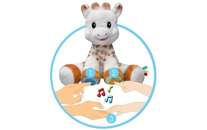 peluche girafe géante