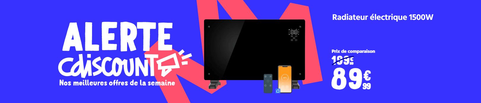 Radiateur alertes