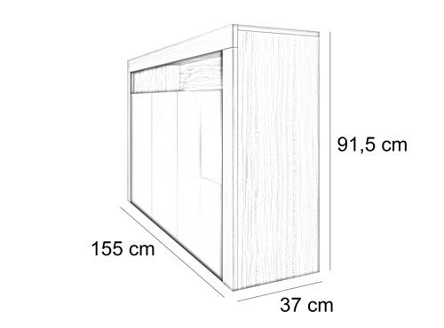 Armoire Buffet Bas Contemporain Luna 155 Cm Corps Prunier Marron Avant Noir Brillant Achat Vente Buffet Bahut Armoire Buffet Bas Contempo Soldes Sur Cdiscount Des Le 20 Janvier Cdiscount