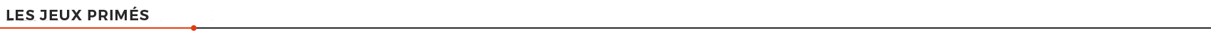 Jeux primés