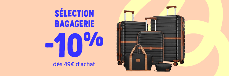 Bagagerie -10% dès 49€