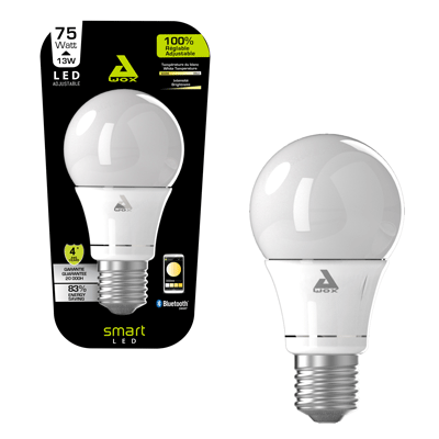 image de couverture ambiance Ampoules LED connectées bluetooth E27 13W équivalence 75W Dimmable
