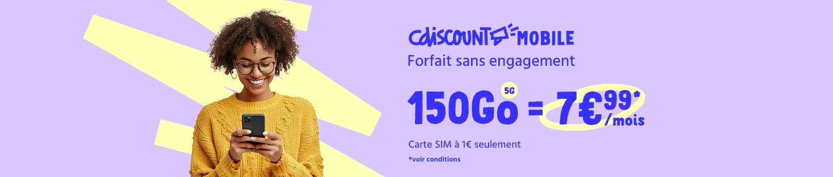 Forfait 150GO 5G