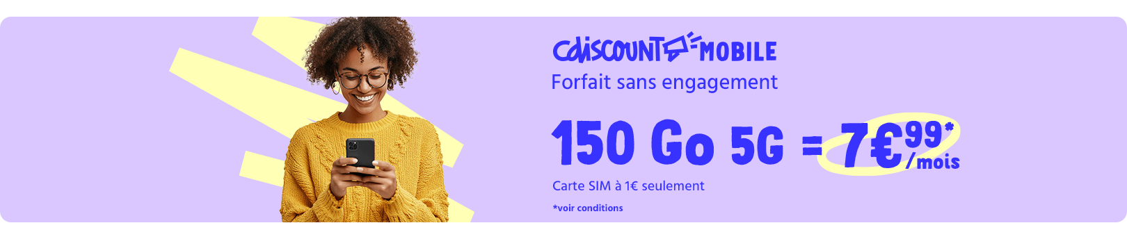 Forfait 150GO 5G