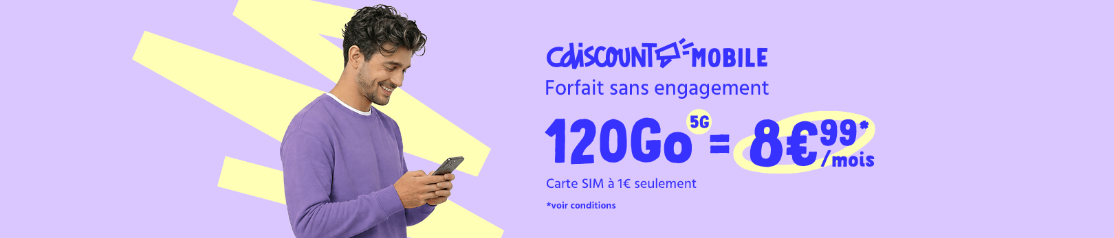 Forfait 120GO 5G