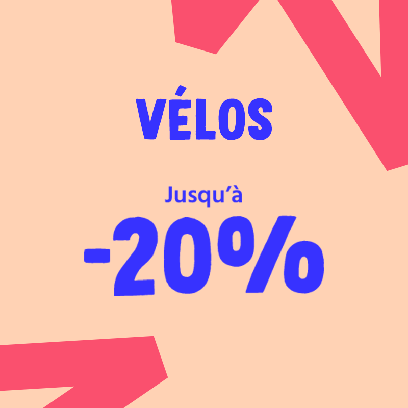 Vélos jusqu'à -20%