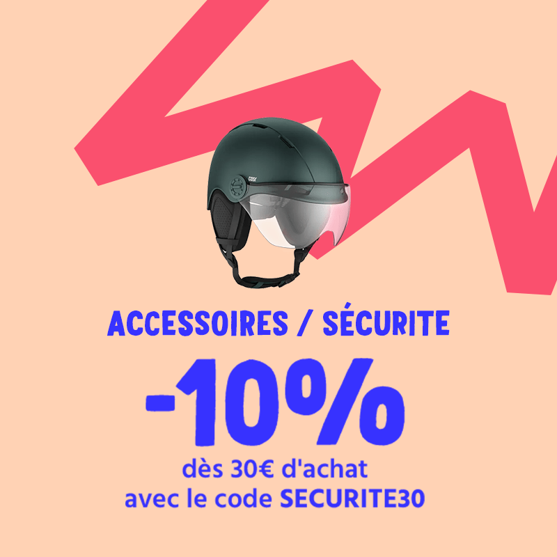 Accessoires et sécurité -10% dès 30€