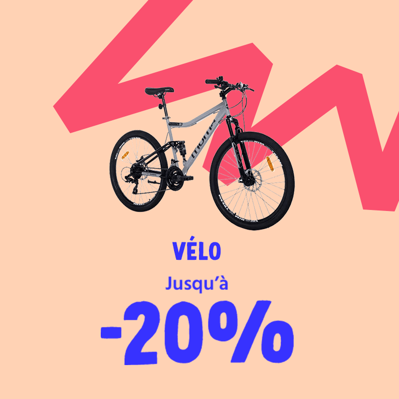 Vélos jusqu'à -20%