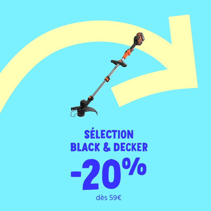 BR Black & decker -20% dès 59€