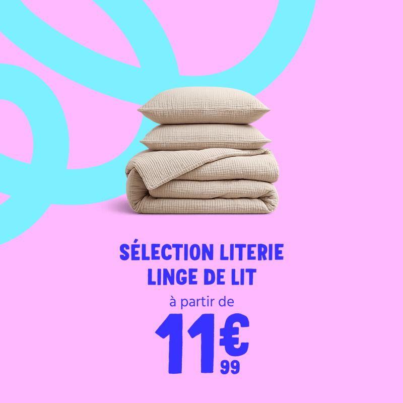 S&eacute;lection literie et linge de lit