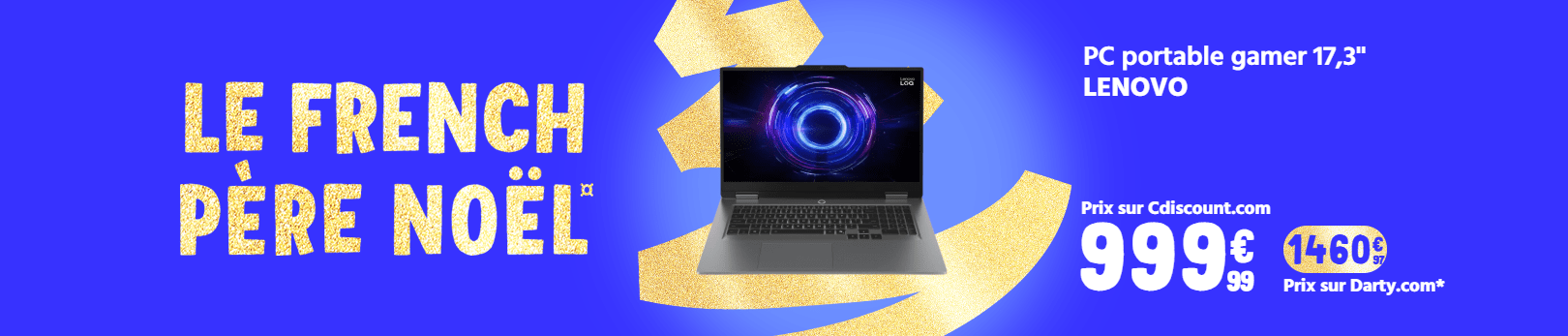 PC portable Gamer lenovo17,3''