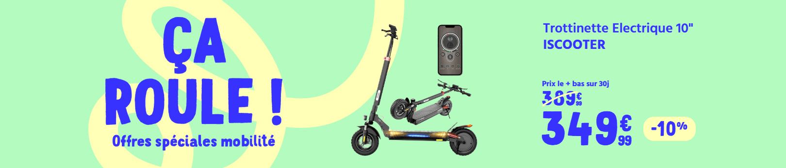 Iscooter mobilité