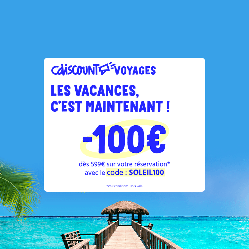 -50&euro; d&egrave;s 499&euro; par passager