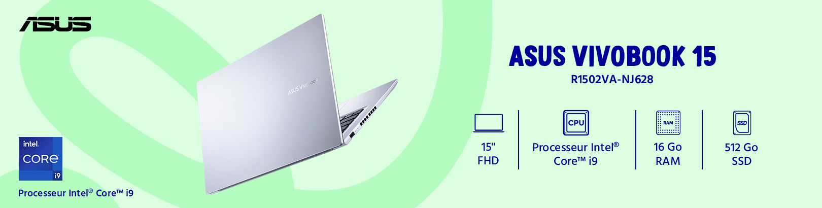 PC Portable ASUS R1502VANJ628
