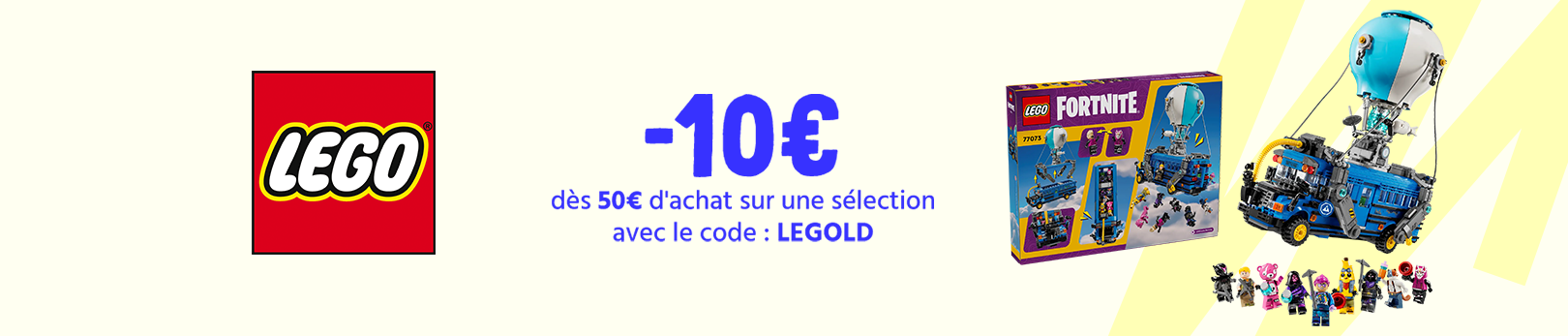 Lego Days -10€ dès 50€ d'achat