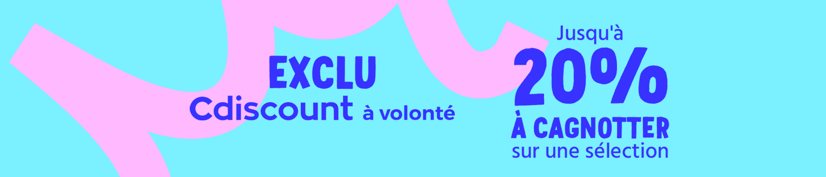 20% à cagnotter pour les membres