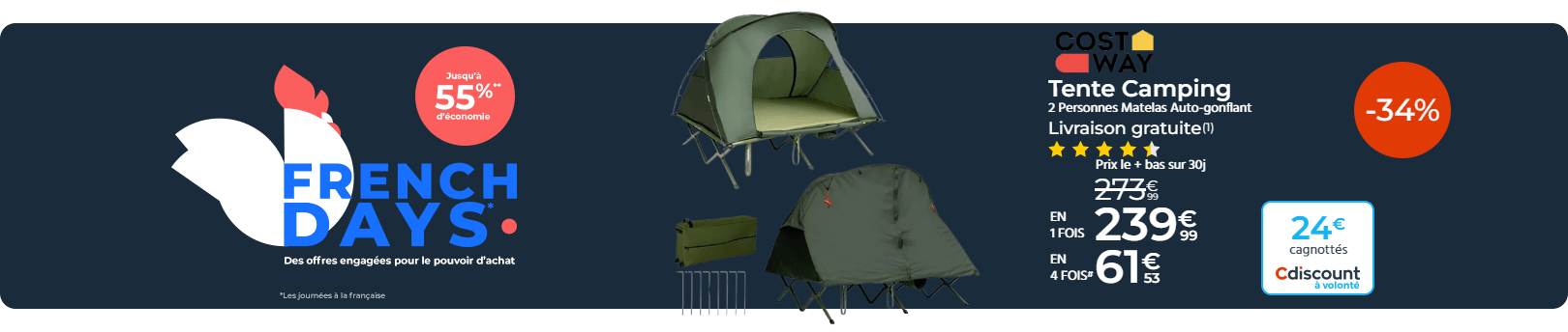 FD Tente camping
