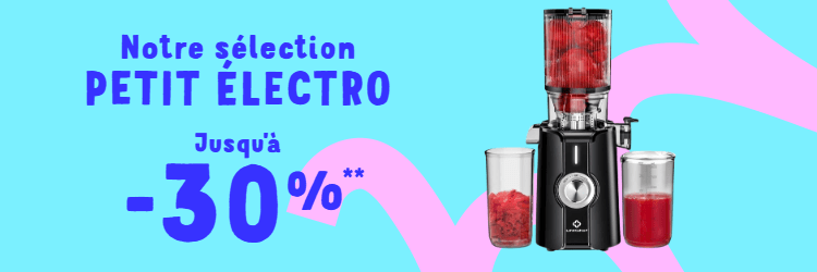 selection soldes petit électro