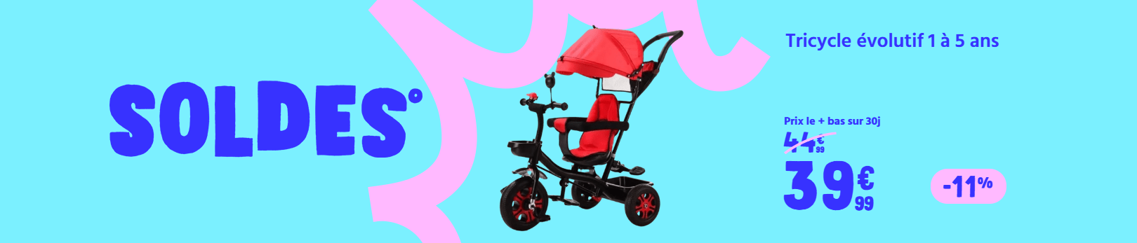 Tricycle Soldes