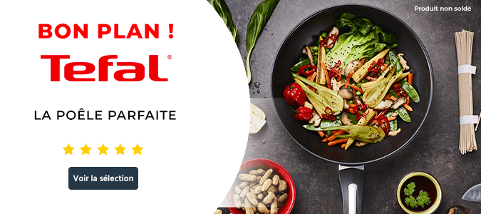 Mini-Poêle Easy Cook & Clean 12 cm Revêtement Antiadhésif Cuisine Saine  B5540002 TEFAL : la mini poêle à Prix Carrefour