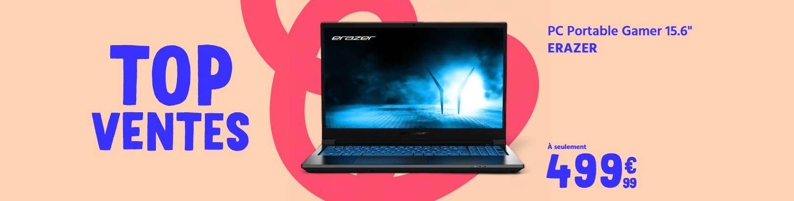 PC Portable ERAZER CRAWLER E30e