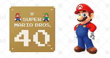 Super Mario Bros. a 40 ans!