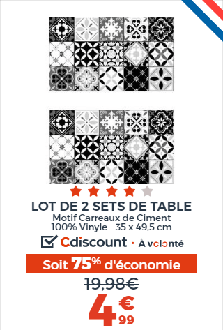 SET DE TABLE SET DE TABLE