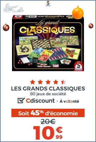 Jeux de société classiques Jeux de société classiques