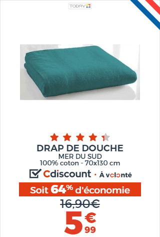 DRAP DE DOUCHE DRAP DE DOUCHE