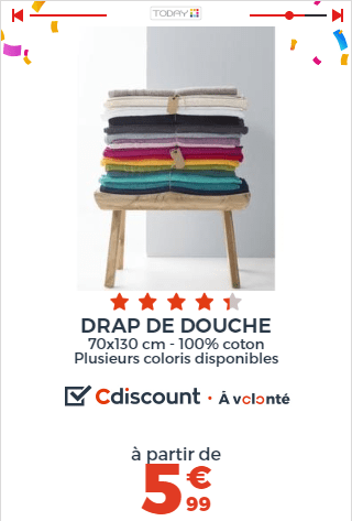 DRAP DE DOUCHE