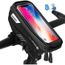 Lemego Sacoche Velo Telephone Etanche Support Telephone Velo Etanche Sacoche Guidon Cadre Velo Vtt Moto Scooter Housse Transparent Ecran Tactile Avec Emplacement Pour Smartphone Sous 6 Pouces Consommables Et Accessoires Accessoires Telephones