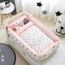 Lit Bebe Cale Bebes Avec Hosse De Coverture Oreiller Nid Bebe Isole Pour Nouveau Ne Lit Bebe Pliable Voyage 90 50 cm Glace Rose Cdiscount Puericulture Eveil Bebe