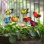Carrelage Plaquette De Parement Brique De Verre Decor Plinthe Carrelage 25pcs Stakes Papillon Cour Exterieur Planteur Pot Achat Vente Carrelage Parement Decoration De La Maison Cdiscount