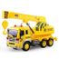 Qiandier Transporteur de Voiture de Véhicule dingénierie de et Jouets en Bois Classiques de Jouet de Grue de Voitures 