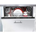 Lave-vaisselle encastrable BRANDT LVE134J - Induction - 13 couverts - L60cm - 44dB - Noir-0