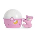 CHICCO Projecteur Next2 Stars Rose First Dreams-0