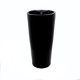 Lave Main Totem Cylindre - Céramique Noir - 39X83 cm - Rue du Bain-0