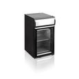 Réfrigérateur Table Top BC25CP - TEFCOLD - R600a - 1 Porte Vitrée/Battante 373 Noir-0