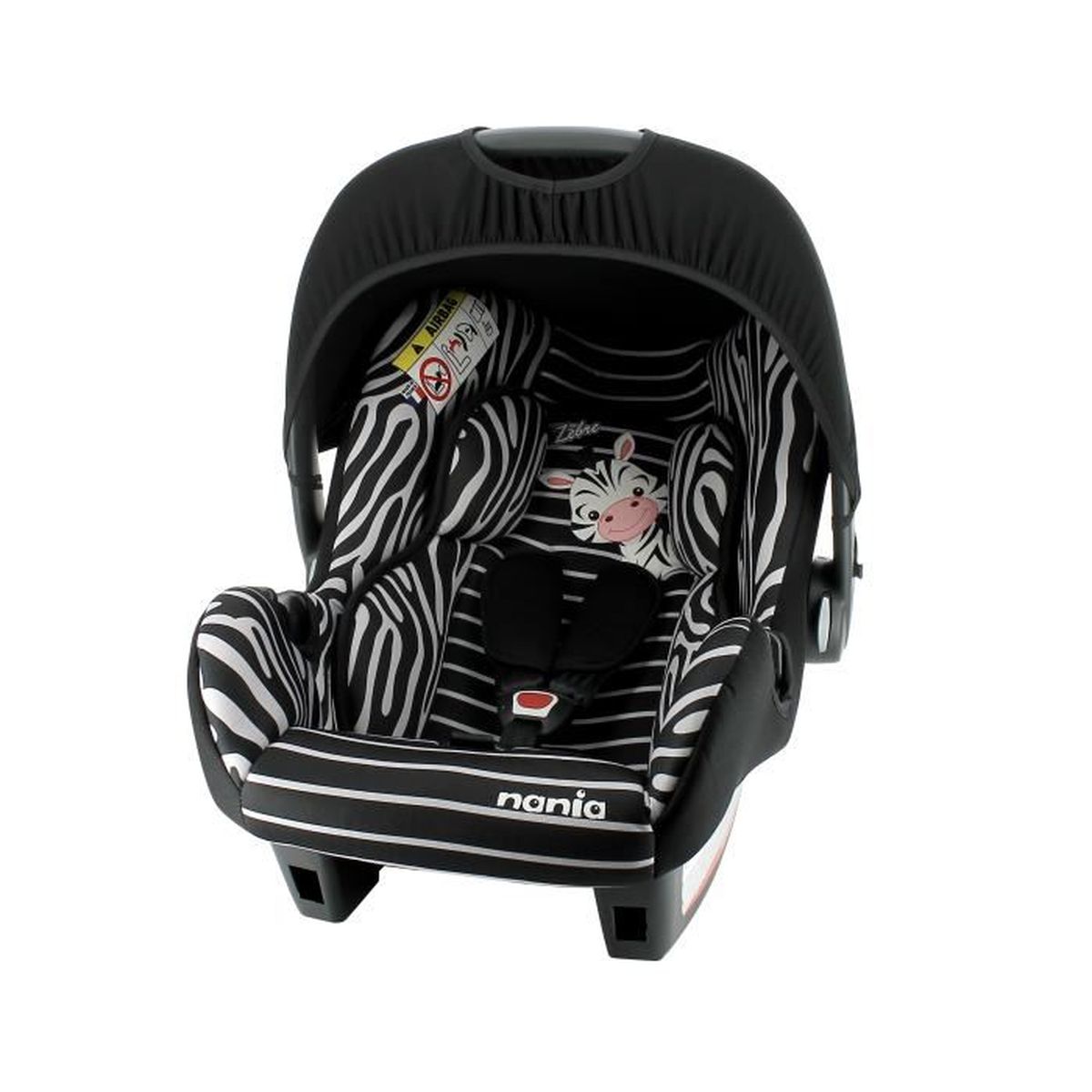 siege auto zebre